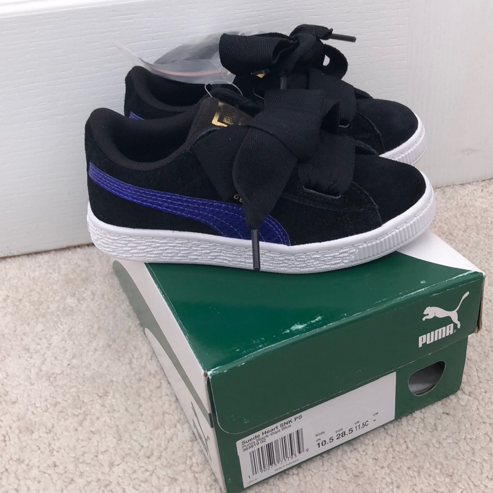 NWT toddler girls puma sneakers, 11.5